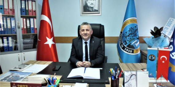 PETROL-İŞ Bandırma Şube Başkanı Tuncay Topuz’dan Yeni Yıl Mesajı
