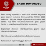 Balıkesir’de Tüm Okullar Bir Günlüğüne Tatil Edildi