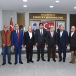Balıkesir Gazeteciler Cemiyeti’nden Emniyet Müdürü Yaman’a Ziyaret