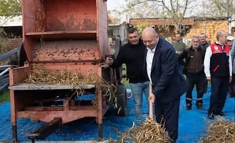 Manyas’ta İlk Kazak Fasulyesi Hasat Festivali Coşkuyla Kutlandı