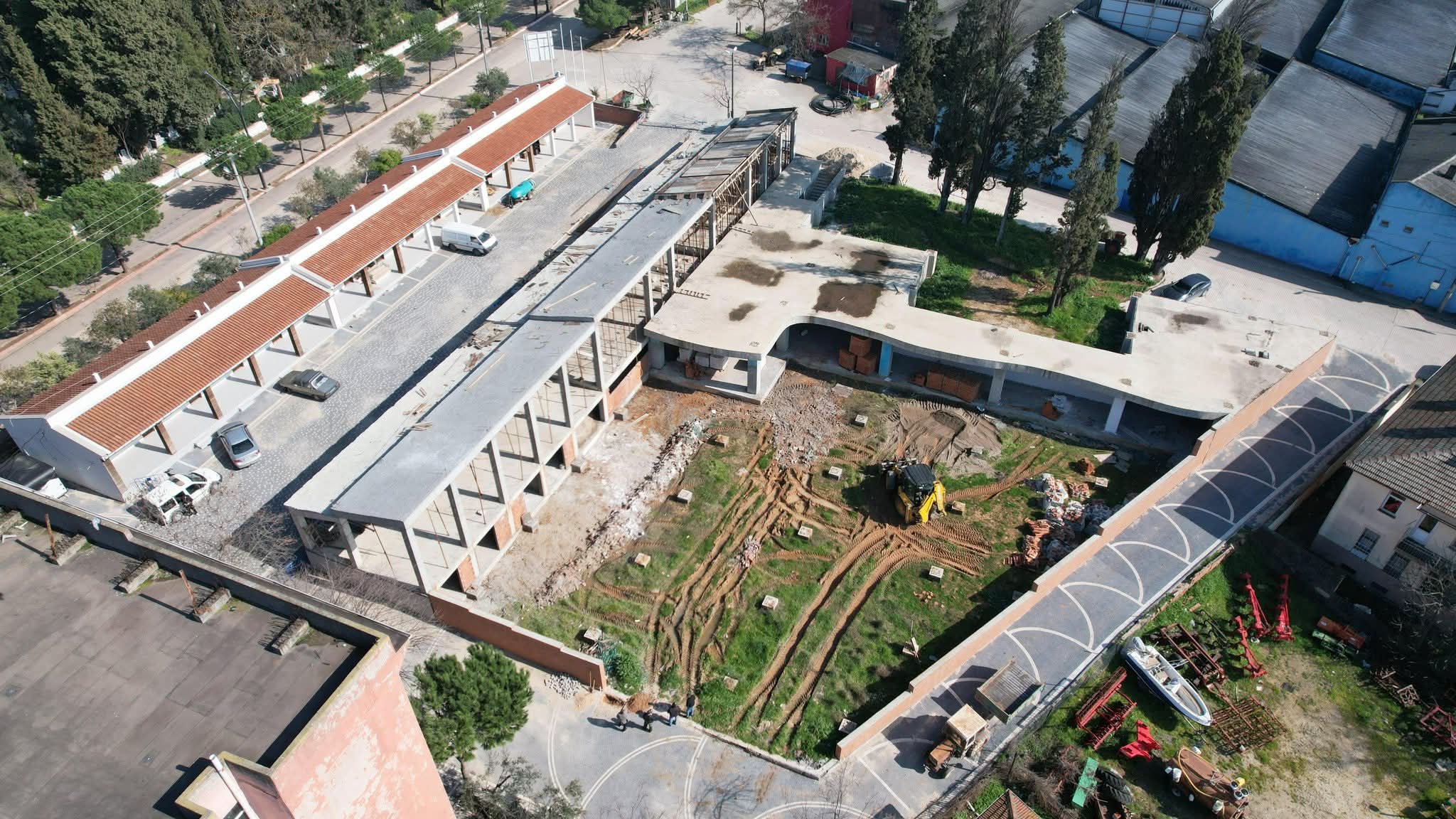 Kayacık Mahallesi'nde Parke Taşı Çalışmaları