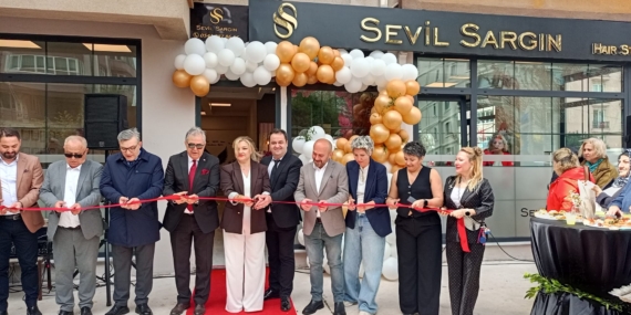 Sevil Sargın Hair Studio Görkemli Törenle Açıldı
