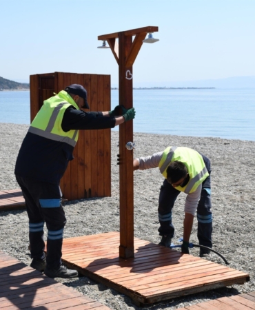 Balıkesir sahilleri yaz sezonuna hazırlanıyor