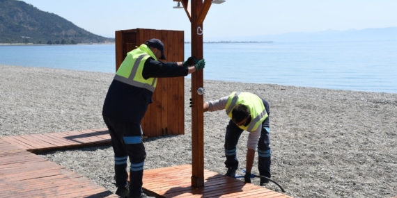 Balıkesir sahilleri yaz sezonuna hazırlanıyor