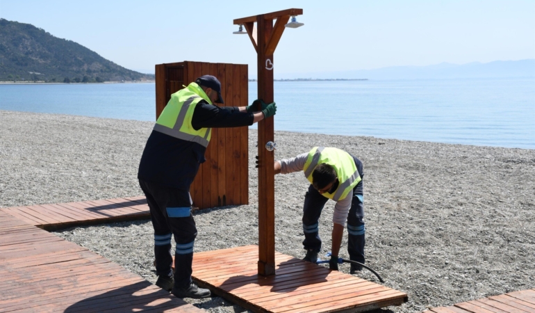 Balıkesir sahilleri yaz sezonuna hazırlanıyor