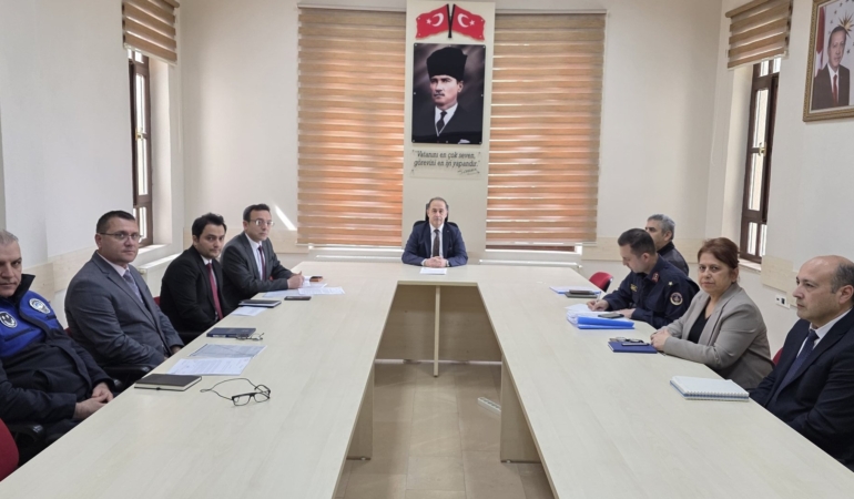 Bandırma'da Okul Güvenliği İçin Toplantı Yapıldı