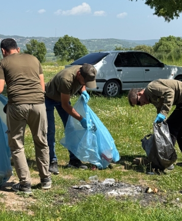 Yeşil Gönen'den Karaçepiş Göleti'nde Kapsamlı Çevre Temizliği Etkinliği