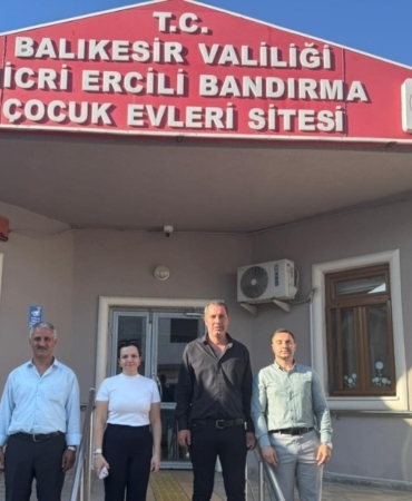 Bandırma Çocuk Evleri'ne İl Müdür Yardımcılarından Önemli Ziyaret Gerçekleşti