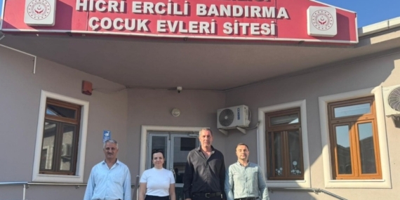 Bandırma Çocuk Evleri’ne İl Müdür Yardımcılarından Önemli Ziyaret Gerçekleşti