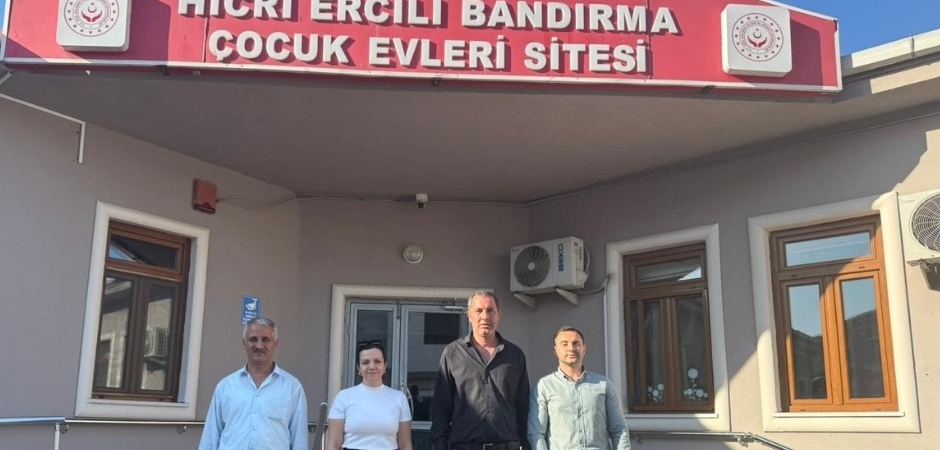 Bandırma Çocuk Evleri'ne İl Müdür Yardımcılarından Önemli Ziyaret Gerçekleşti