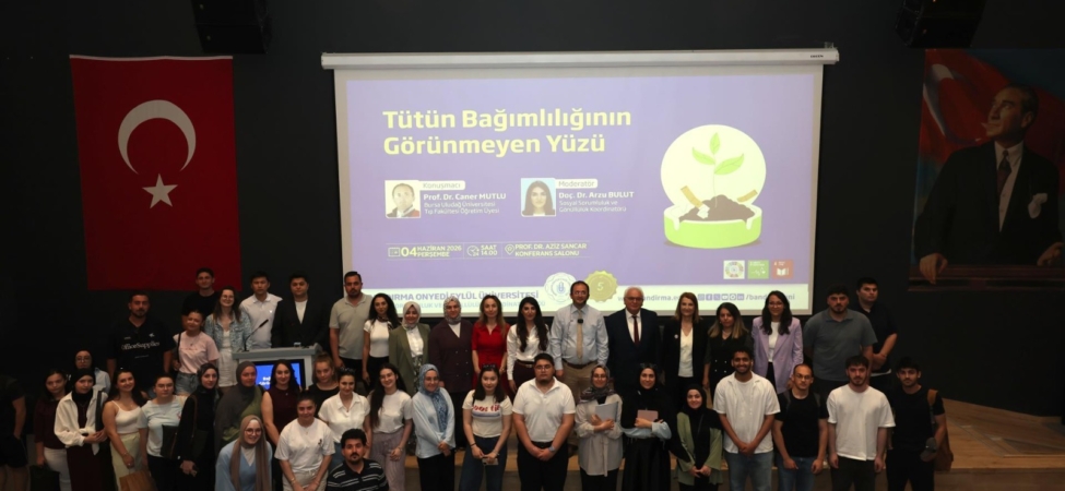 Bandırma'da Tütün Bağımlılığı ile Mücadele Konferansı Düzenlendi