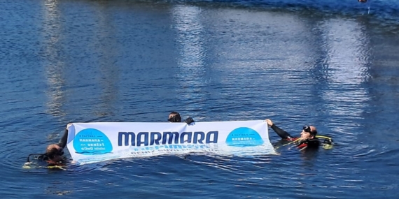 Marmara Denizi Günü’nde Bandırma’da Deniz Dibi Temizliği Etkinliği Yapıldı
