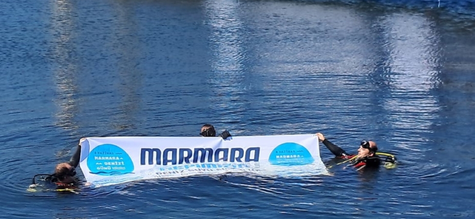 Marmara Denizi Günü'nde Bandırma'da Deniz Dibi Temizliği Etkinliği Yapıldı
