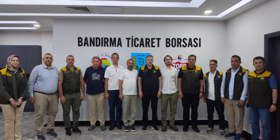 Toprak Mahsulleri Genel Müdürü Ahmet Güldal, Borsada Temaslarda
