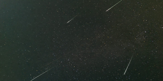 Bandırma’da Perseid meteor yağmuru gökyüzünü aydınlattı