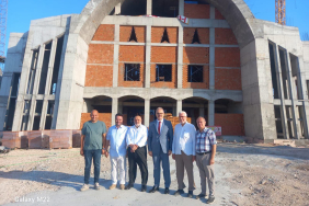 Müftü Acar, Üniversite Camii inşaatını yerinde inceledi